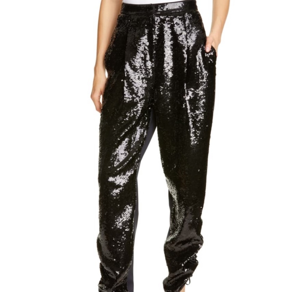 Tibi Sequin Lounge Pants